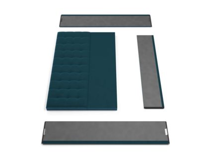 Кровать Lonax Аврора велюр Dolly-1