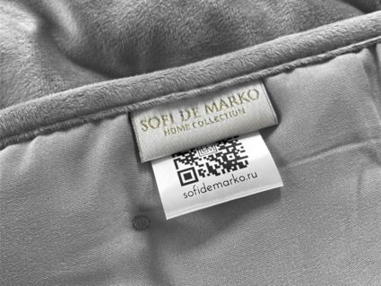Покрывало Софи де Марко Иоланта (серое)