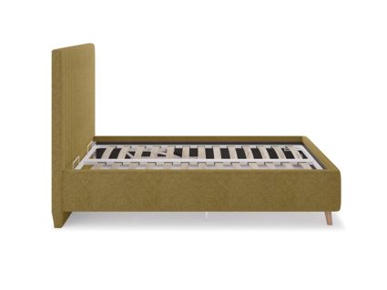 Кровать Сонум Amanda Рогожка Деним (с подъемным механизмом) 200х200