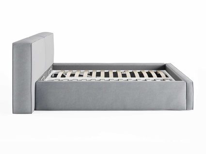 Кровать Сонум Europa Экокожа Коричневый (с основанием)