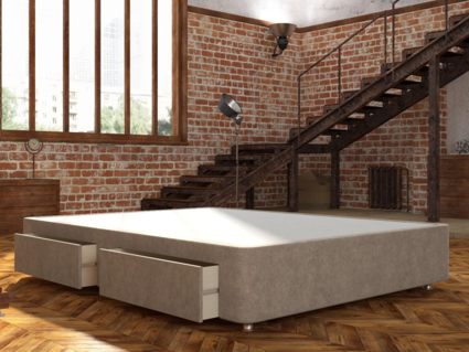 Кровать Mr.Mattress Site Box велюр Toffee 270