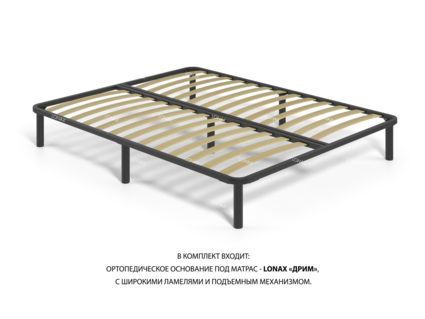 Кровать Lonax Аврора велюр Dolly-3 (с подъемным механизмом) 120х200