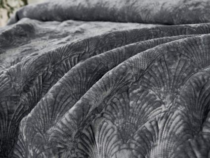 Покрывало Софи де Марко Розалин (серое)