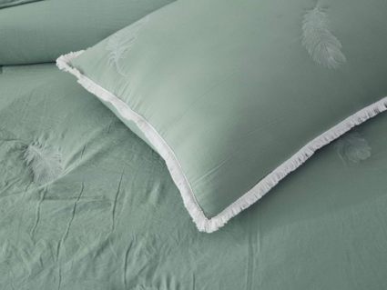 Покрывало Софи де Марко Наоми (зеленое) 230х250