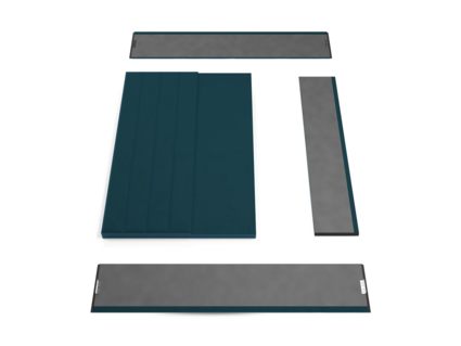 Кровать Lonax Кармела велюр Dolly-13 (с основанием)