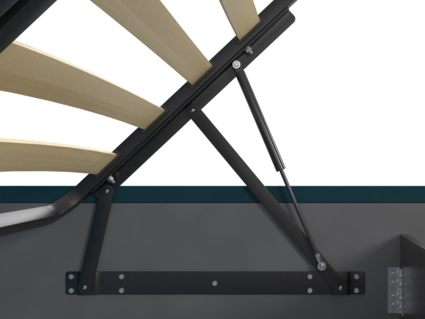 Кровать Lonax Кармела велюр Dolly-2 (с подъемным механизмом)