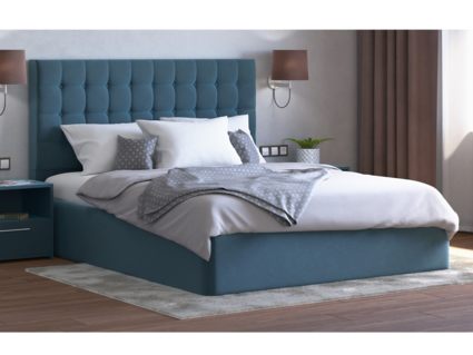 Кровать Lonax Аврора велюр Dolly-13 (с подъемным механизмом) 140х200