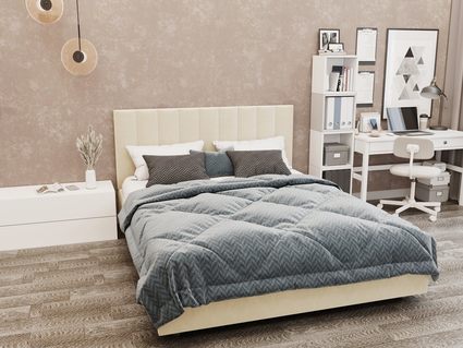 Кровать Димакс Лероса Крем с подъемным механизмом 120х190