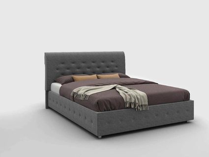 Кровать Sleeptek Premier 1 Экоожа Black 258