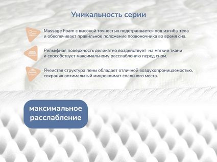 Матрас Димакс Relmas Mix 3 S1000 160х200