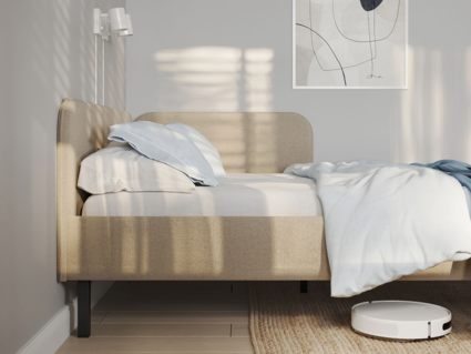 Кровать Сонум Julia Багама серый 140х200