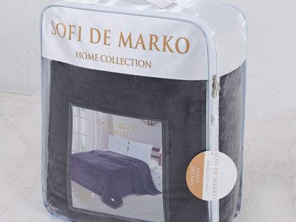 Плед Софи де Марко Стелла (стоун) 220х240