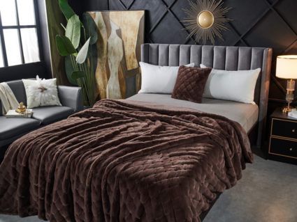 Покрывало Софи де Марко Бернард (шоколад) 220х240