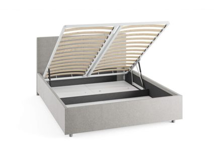 Кровать Сонум Prato Кашемир Синий (с подъемным механизмом) 120х190