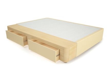 Кровать Mr.Mattress Site Box экокожа Beige 244