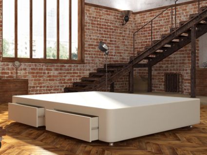 Кровать Mr.Mattress Site Box экокожа Beige 244