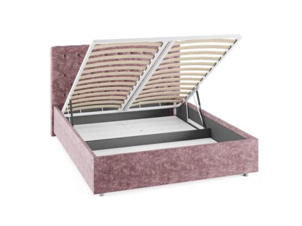 Кровать Сонум Florence Кашемир Синий (с подъемным механизмом) 80х200