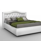 Кровать Sleeptek Premier 6 Экокожа White 160х200