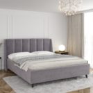 Кровать Sontelle Style Skordia Malta grey с подъемным механизмом