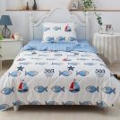 Комплект постельного белья Софи де Марко Морские рыбки с одеялом 1,5-спальный