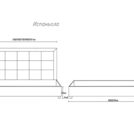 Кровать Димакс Испаньола Агат с подъемным механизмом 160х190