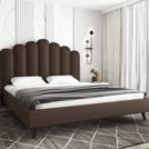 Кровать Sontelle Style Lixano Luxa Chocolate 110х190