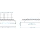 Кровать Lonax Аврора велюр Dolly-3